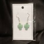 Boucles d'oreilles Croix Aventurine