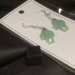 Boucles d'oreilles Croix Aventurine