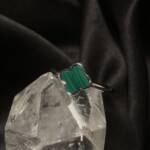 Bague Trèfle Malachite