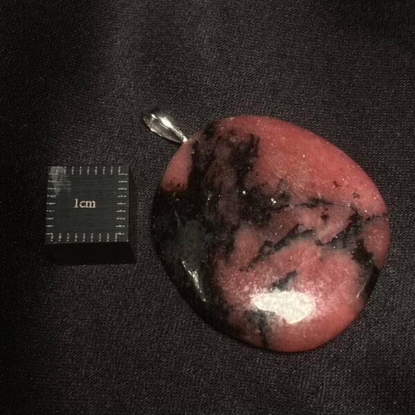 Pendentif Rhodonite
