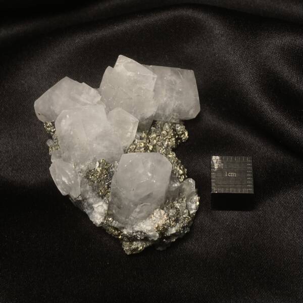 Calcite sur Pyrite