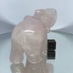 Éléphant Quartz Rose