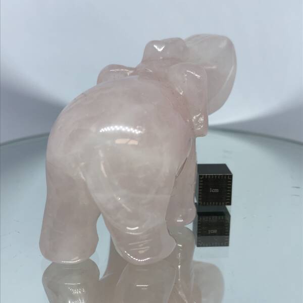 Éléphant Quartz Rose