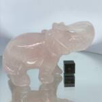 Éléphant Quartz Rose