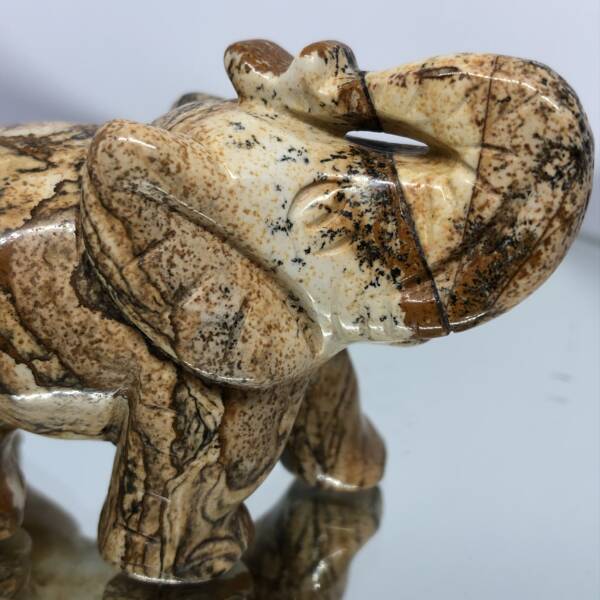 Éléphant Jaspe Kalahari