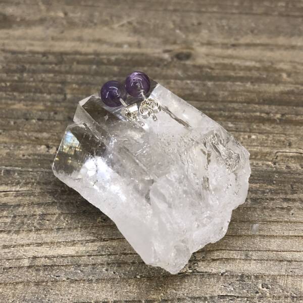 Boucles d'oreilles en Améthyste