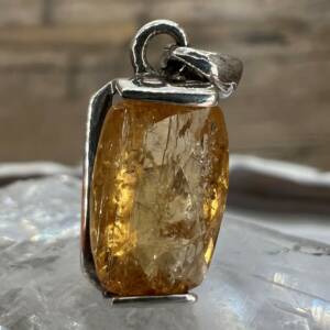 Pendentif en Topaze impériale