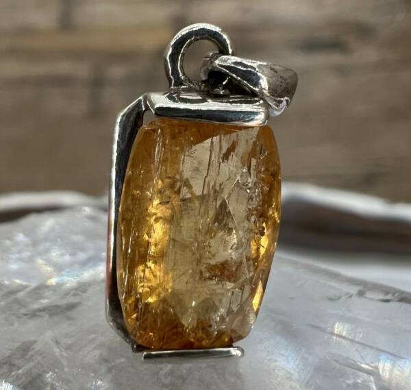 Pendentif en Topaze impériale