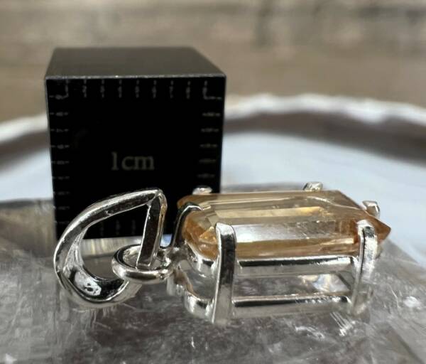 Pendentif en Topaze impériale