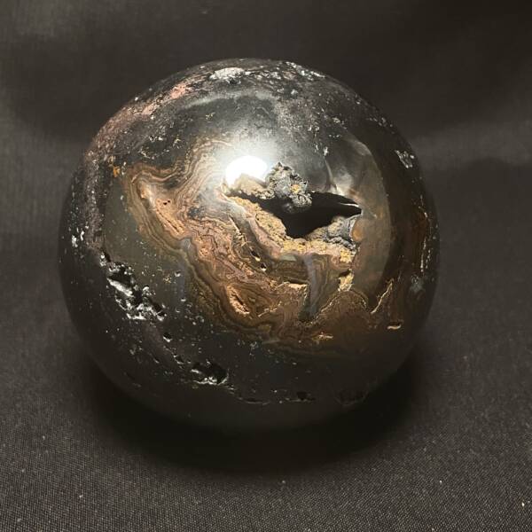 Sphère en Hématite Cristallisée
