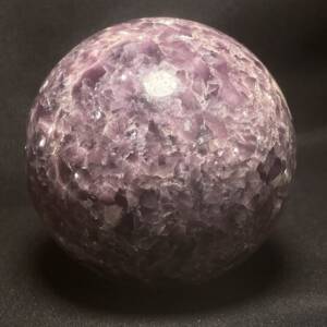 Sphère en Lépidolite et Mica