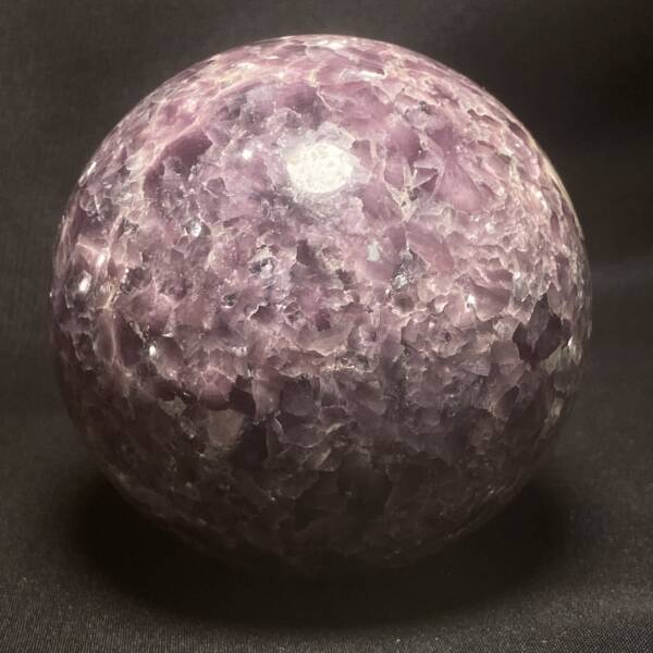 Sphère en Lépidolite et Mica