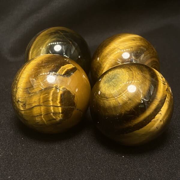 Sphère en Œil de tigre