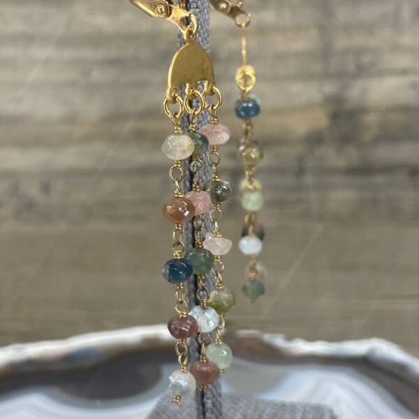 Boucles d'oreilles en Tourmaline