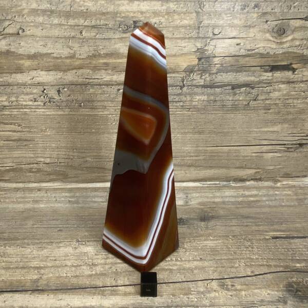 Obélisque en Agate chauffée