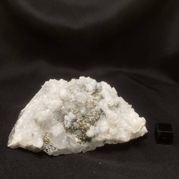 Calcite et Pyrite sur Fluorine