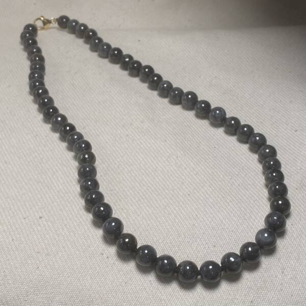 Collier Jade Noir