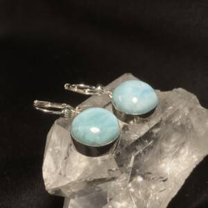 Boucles d'oreilles Larimar