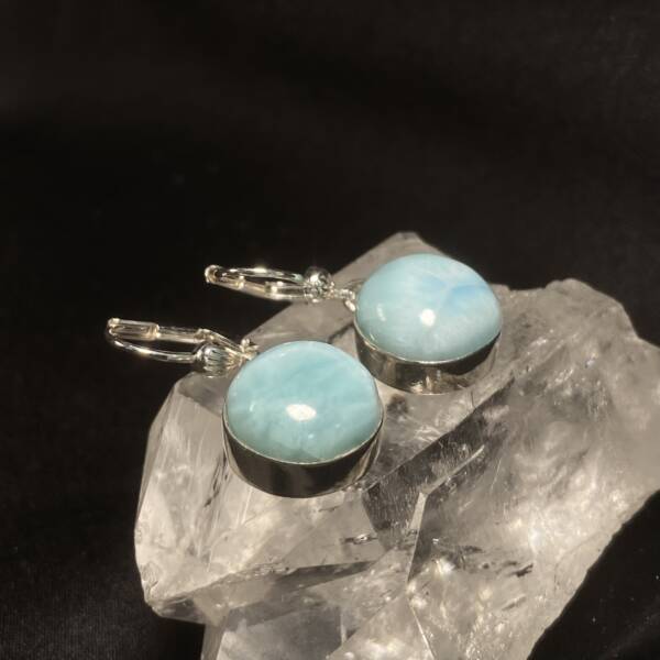 Boucles d'oreilles Larimar