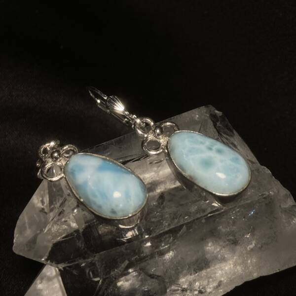Boucles d'oreilles Larimar