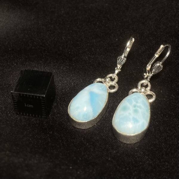 Boucles d'oreilles Larimar