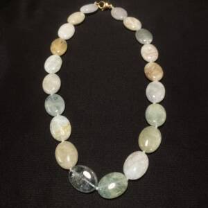 Collier Aigue Marine