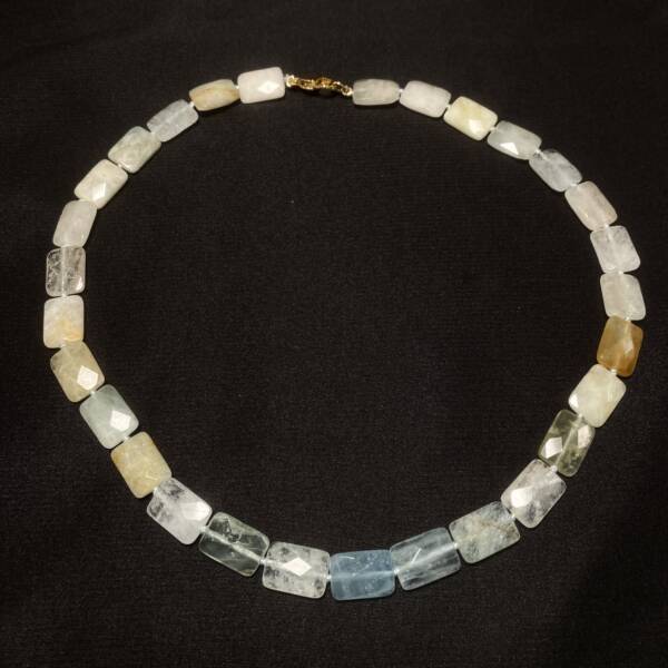 Collier Aigue Marine