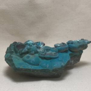 Chrysocolle sur Malachite