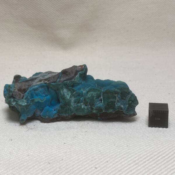 Chrysocolle sur Malachite