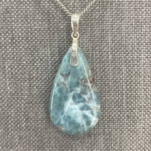Pendentif en Larimar