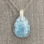 Pendentif en Larimar