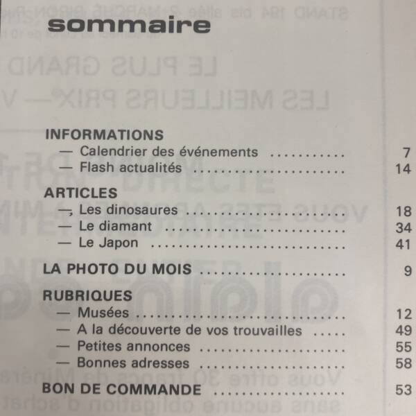 Minéraux et fossiles n°48