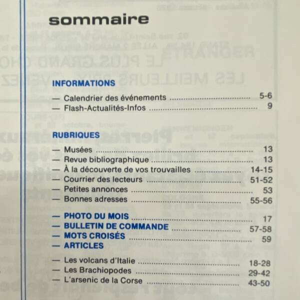 Minéraux et fossiles n°45