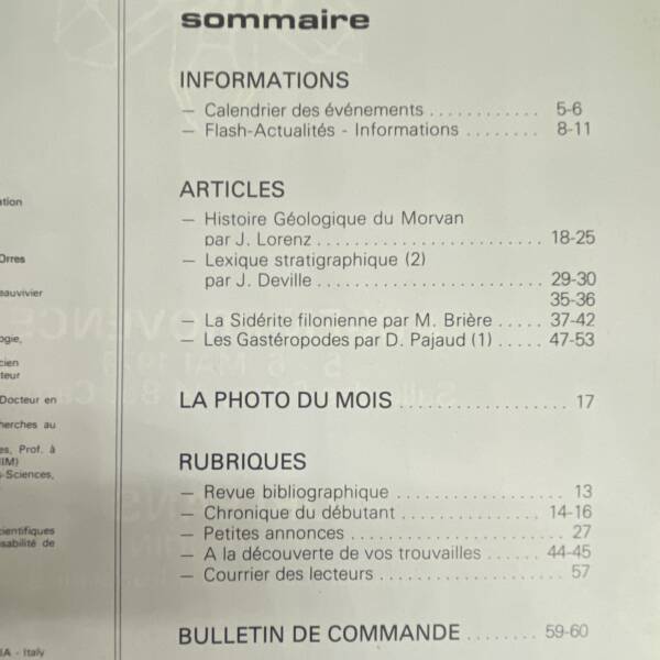 Minéraux et fossiles n°53