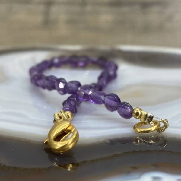 Bracelet en Améthyste