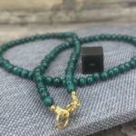 Collier en Malachite