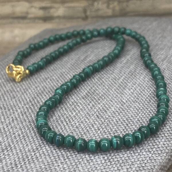 Collier en Malachite