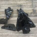 Pointe de flèche en Obsidienne