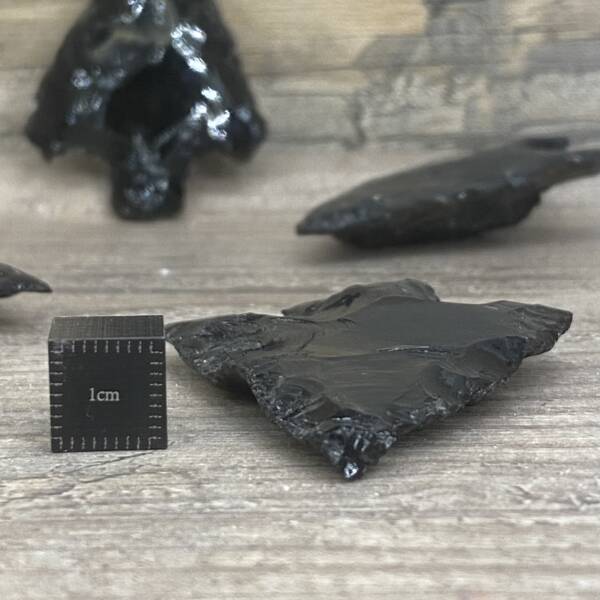 Pointe de flèche en Obsidienne