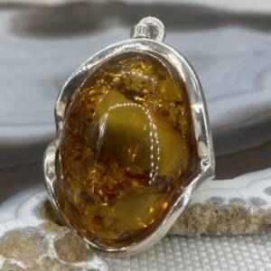 Pendentif en Ambre baltique