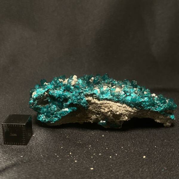 Dioptase avec Calcite