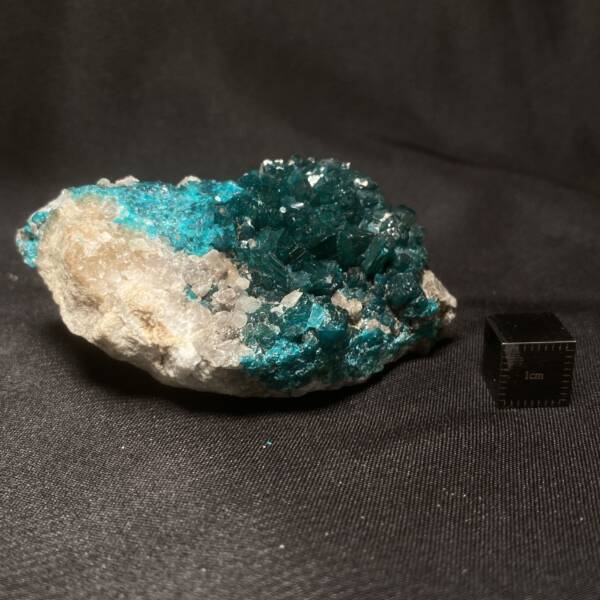 Dioptase avec Calcite