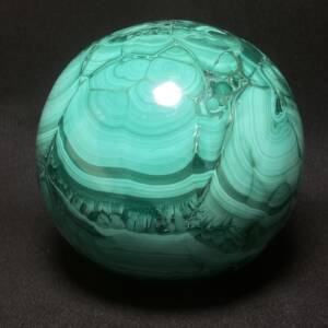 Sphère en Malachite