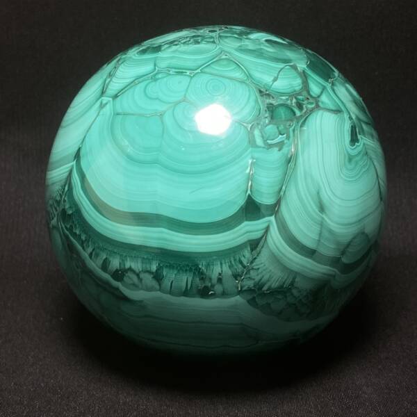 Sphère en Malachite