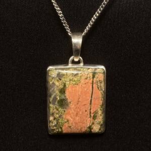 Pendentif Epidote