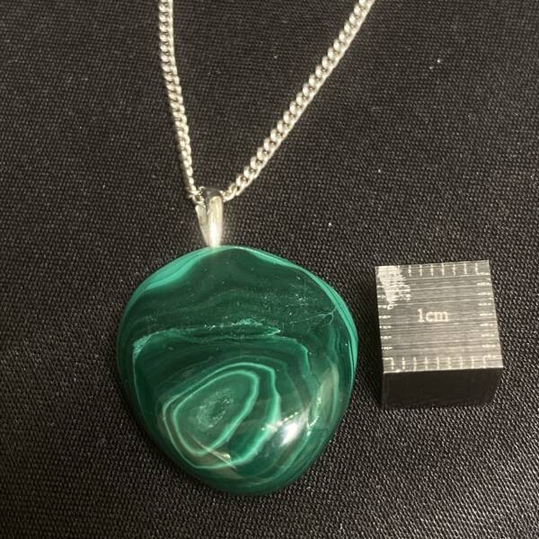 Pendentif en Malachite