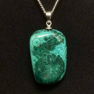 Pendentif en Malachite