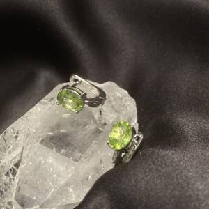 Boucles d'oreilles Peridot