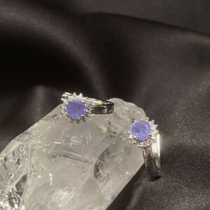 Boucles d'oreilles Tanzanite