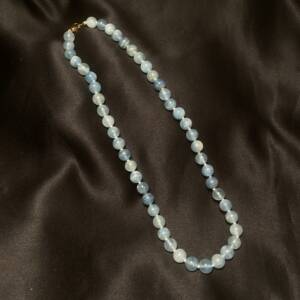 Collier Calcite bleue